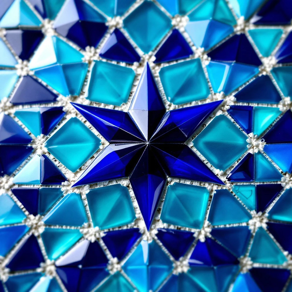 中東・イスラム幾何学 の雰囲気を伝える絵 1