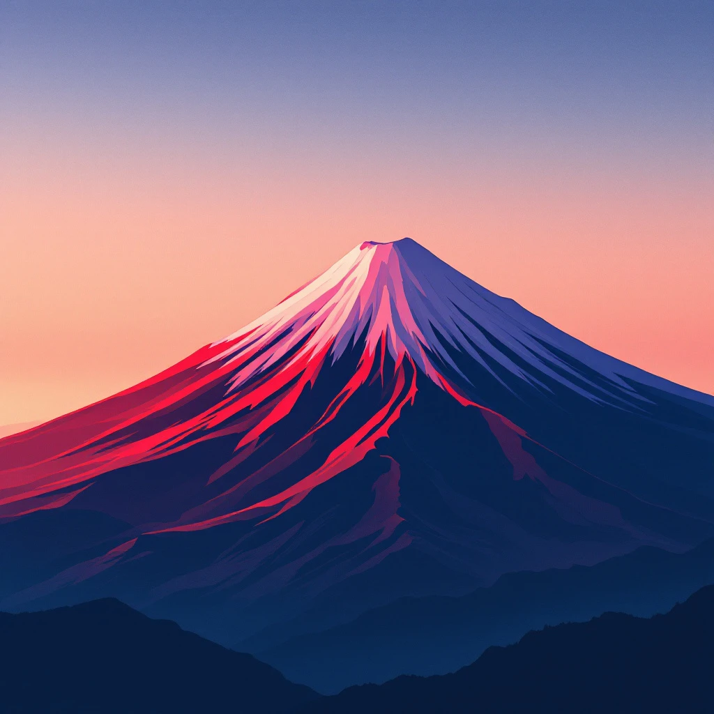 浮世絵 の雰囲気を伝える絵 2