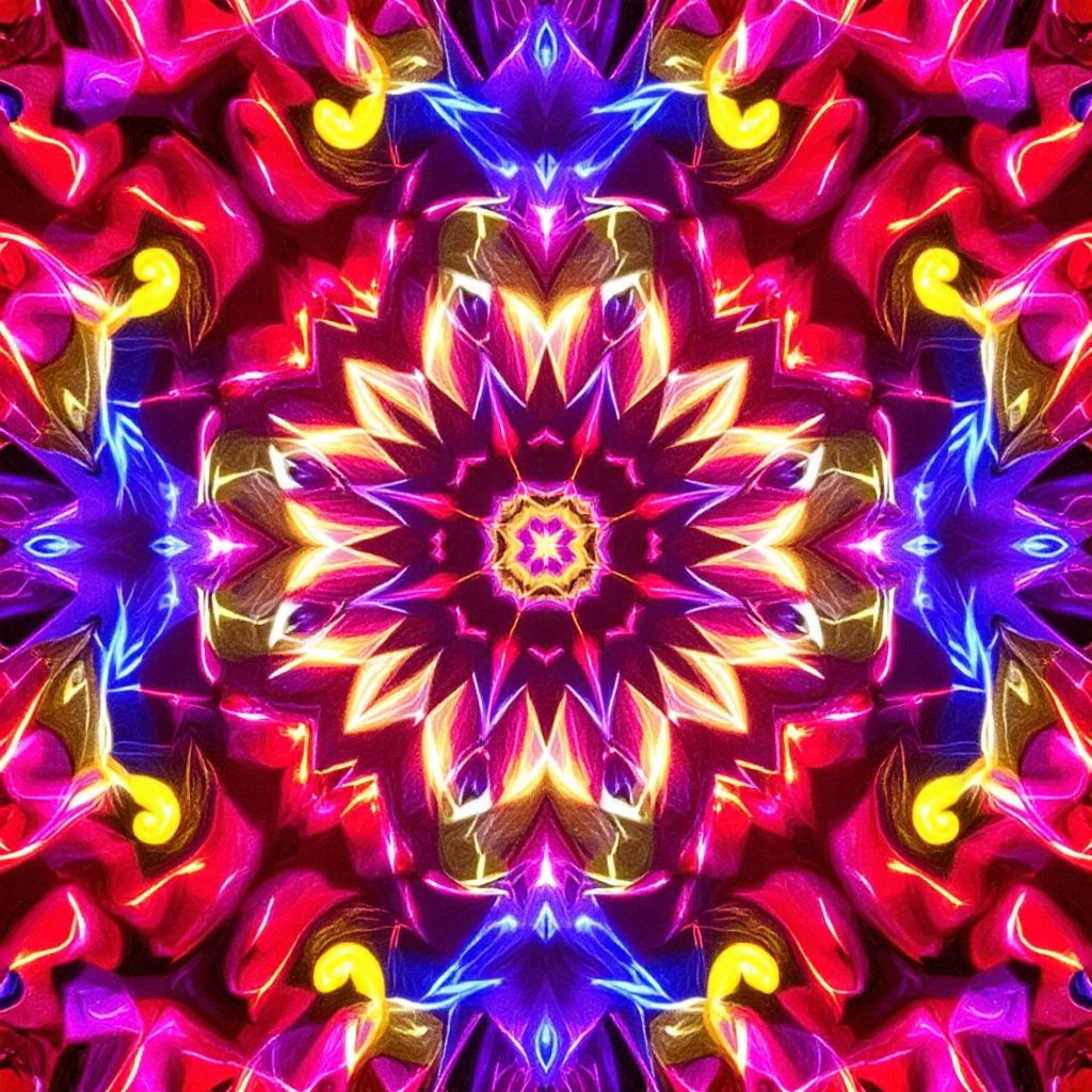 サイケデリック の雰囲気を伝える絵 8