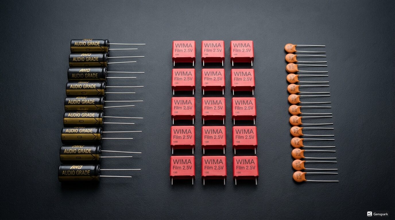 【計算機付き保存版】コンデンサーの単位と読み方を徹底解説！オーディオ修理・自作派のための選び方ガイド