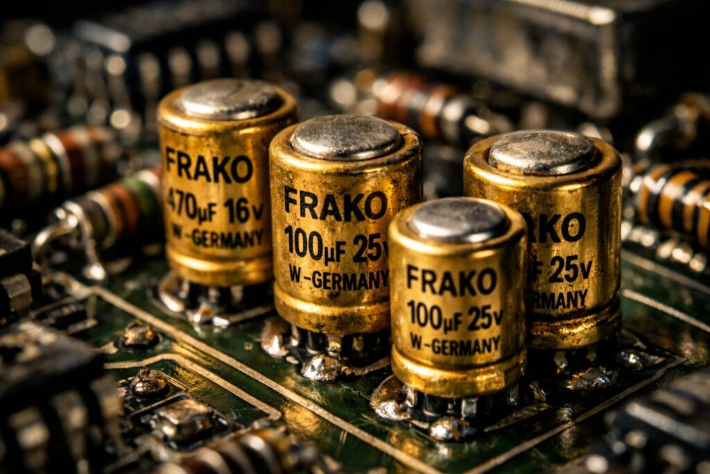 Revox B77 テープドライブ基盤の解説とFRAKOコンデンサーのリスト Thumbnail