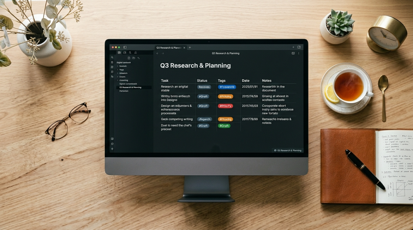 Obsidian「Dataview」の使い方｜自動でタグを整理する魔法のダッシュボード